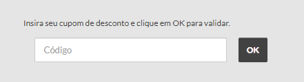 Como Incluir Cupom no Carrinho