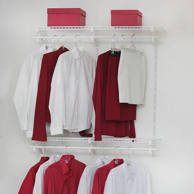 Kit Completo Closet ou Quarto Aramado com nichos e módulos 3,5 m Aramado
