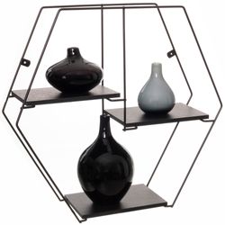 Prateleira-Aramada-Rustica-Decorativa-Hexagonal