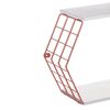 Nicho-decorativo-hexagonal-com-prateleiras---Linha-Wire---Aramado-com-madeira