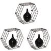 Kit-Nicho-Decorativo-Hexagonal---Linha-Wire---3-Un