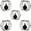 Kit-Nicho-Decorativo-Hexagonal---Linha-Wire---5-Un