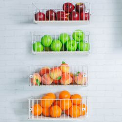 Fruteira-de-Parede-Aramado-Cozinha-Cesto-Frutas-Kit4P